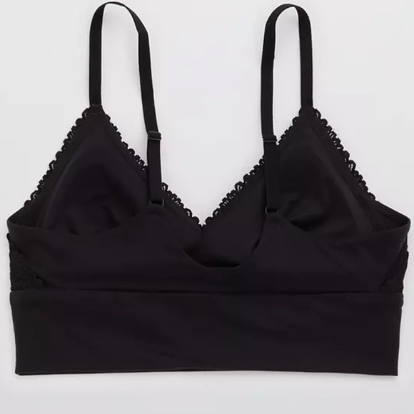 Aerie Sunnie Blossom Lace Padded Triangle Bralette - Picture 5 of 5